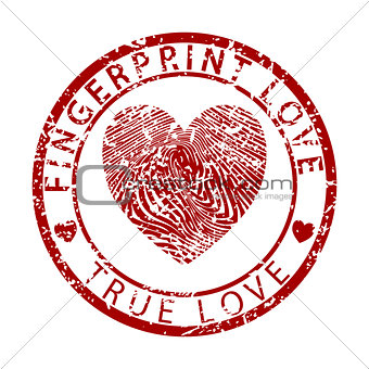 Fingerprint Love-True Love