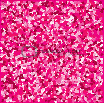 Abstract background with hearts for Valentine s Day. Vector illustration