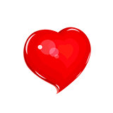 Heart. Symbol love for saint Valentines day.