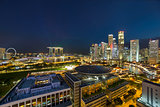 Singapore Cityscape at Night