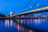 Bratislava city lights