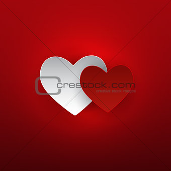 Valentine s Day Heart Symbol. Love and Feelings Background Desig