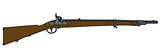 Historical military rifle