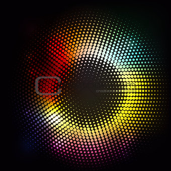 Abstract lights background 