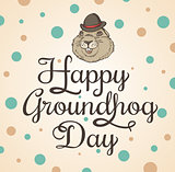 Card for Groundhog Day 