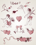 Vintage Valentine elements