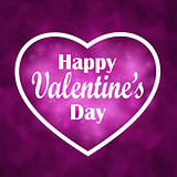 Valentine s Day. Heart for design greetings