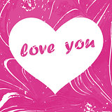 Valentine s Day. Heart for design greetings