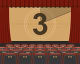 cinema auditorium with seats