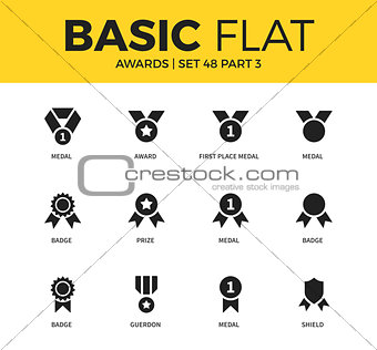 Basic set of Awards icons