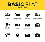 Basic set of Camera icons