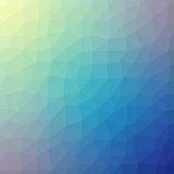 Blue triangle geometric texture background
