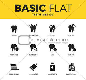 Basic set of Teeth icons