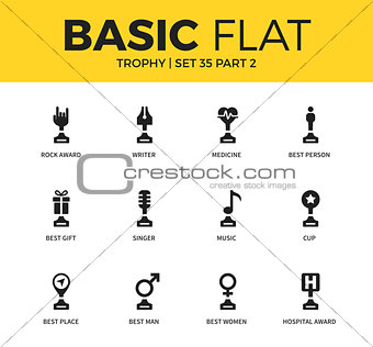 Basic set of Trophy icons