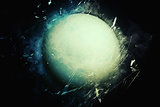 Planet Art - Uranus. Elements of this image furnished by NASA