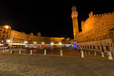 Piazza del Campo by Night - Siena Italy