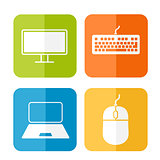Computer related icons