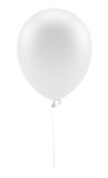 White balloon, isolated