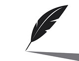 Vector feather icon