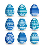 Vector Easter eggs