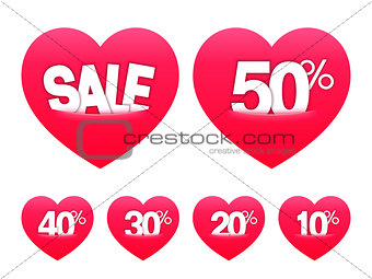 Valentines Day Sale Stickers