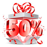 Fifty Percent Discount Gift
