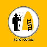 Agro tourism icon