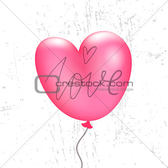 Valentine`s balloon
