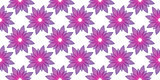 violet flowers seamless