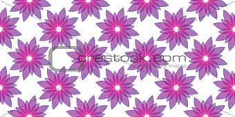 violet flowers seamless