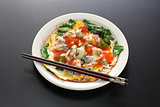 taiwanese oyster omelet
