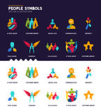 People Symbols Collection