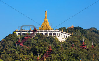 Sandamuni Pagoda temple Mandalay city Myanmar
