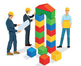 Planning and building with building blocks