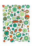 Buttons collection, sketch for your design