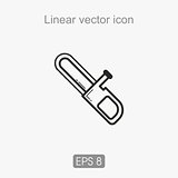 Linear icon saws