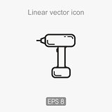 Linear drill icon