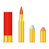 Set of bullets