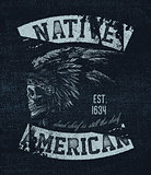 Native american illustration