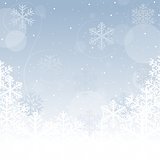 Snowflake Christmas Background