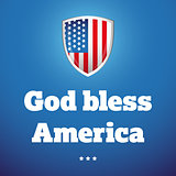 God bless America banner