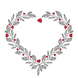 Romantic heart decoration