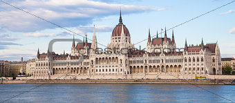 Budapest parliament view