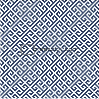 Meander diagonal pattern - greek ornament background
