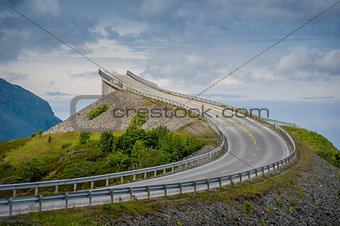Bridge at norwegian Atlantic Road.