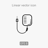 Linear dropper icon