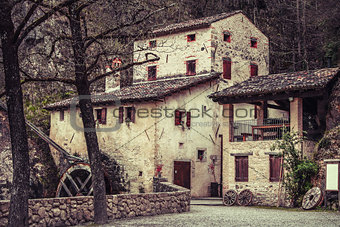 Molinetto della Croda old mill in Italy