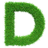 Green Grass Letter D