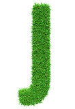 Green Grass Letter J