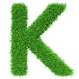 Green Grass Letter K